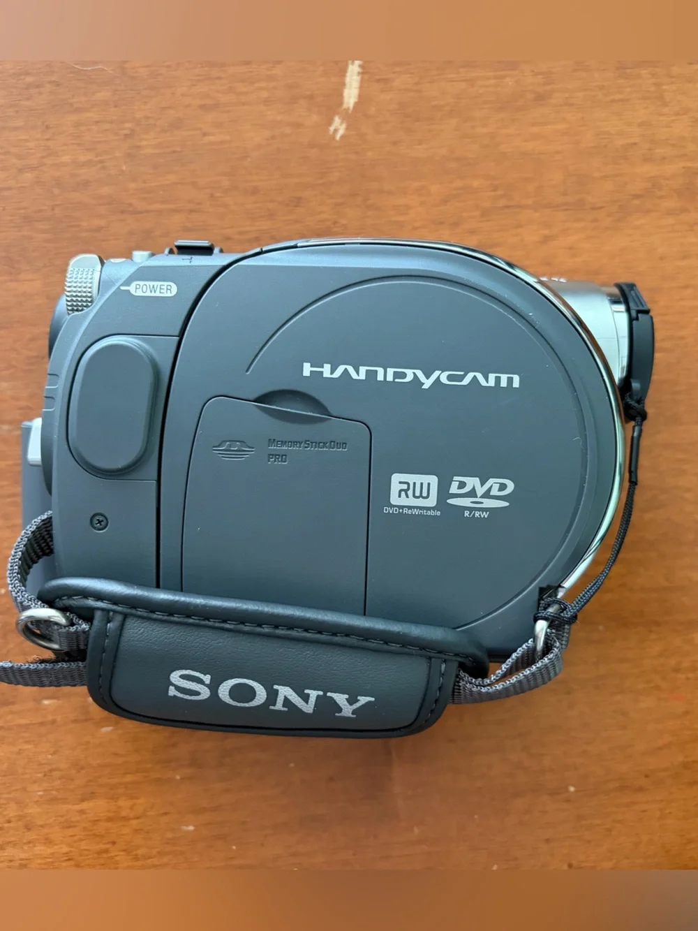 Sony Gray Portable Handycam DVD Camcorder with Remote DCR-DVD305